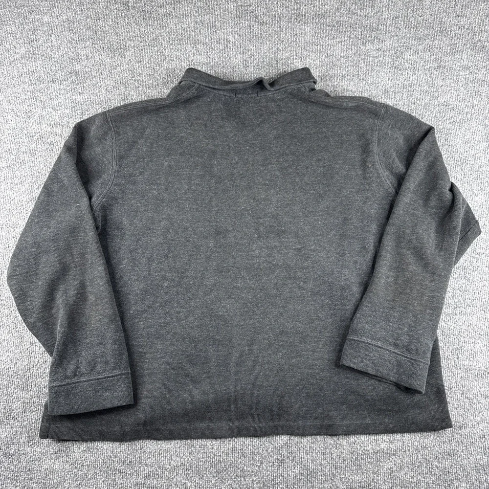 Polo Ralph Lauren Sweater Men XXL Black 1/4 Zip Pullover Pony Logo Minimalist
